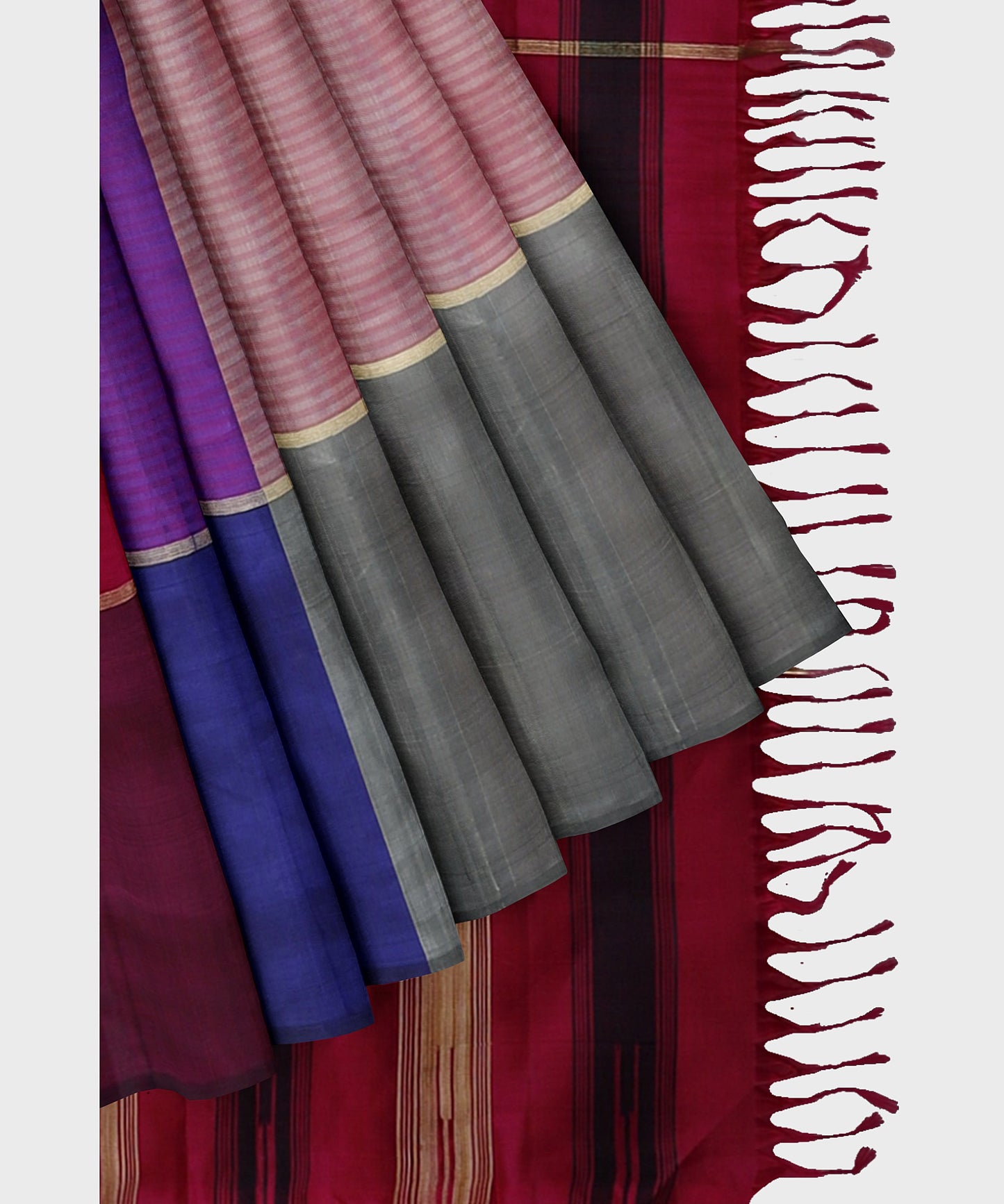 Vaishakha - 3D Silk Saree freeshipping - Shreni Samudaya