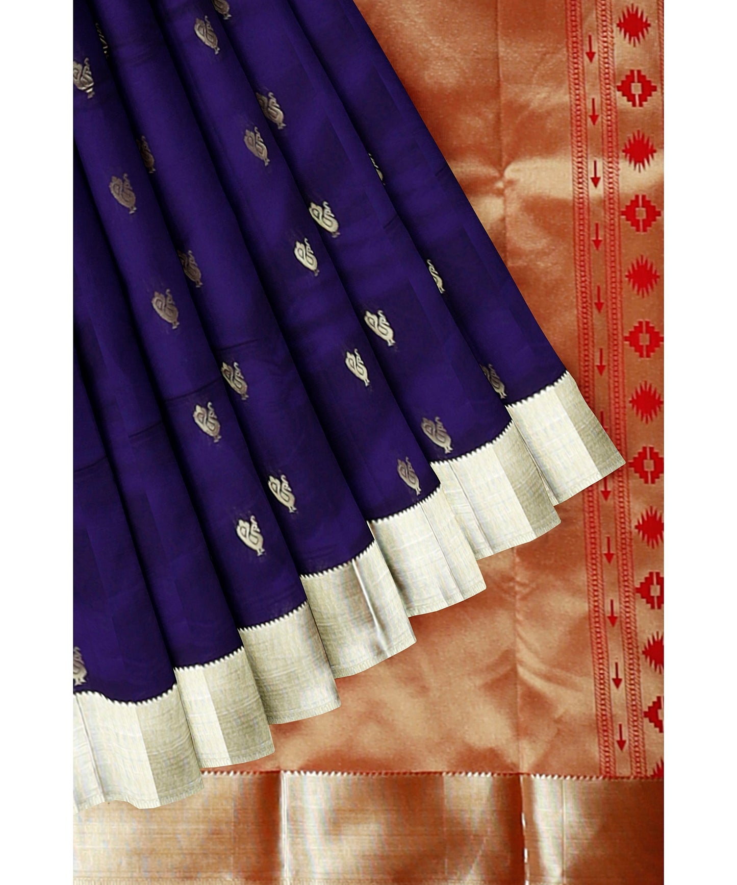 Tissue Half silk saree freeshipping - Shreni Samudaya