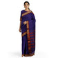 Sunflower - Pure Cotton Saree - Violet