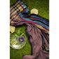 Gas Mercerised Cotton Saree - Multicolor