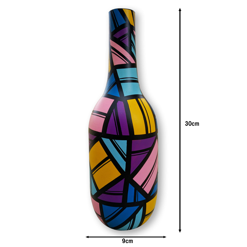 Wooden Bottle - 3D Multicolour freeshipping - Shreni Samudaya
